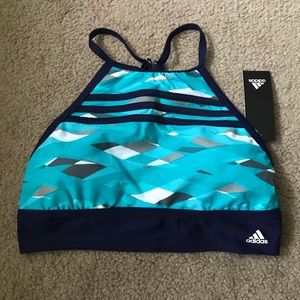 Adidas High Neck Bikini Top